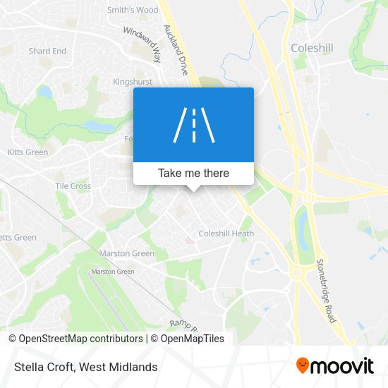 Stella Croft map