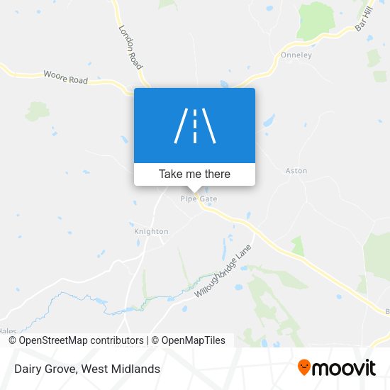 Dairy Grove map