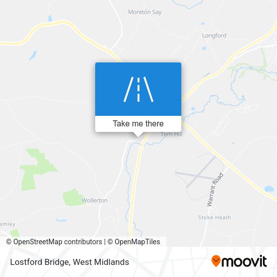 Lostford Bridge map
