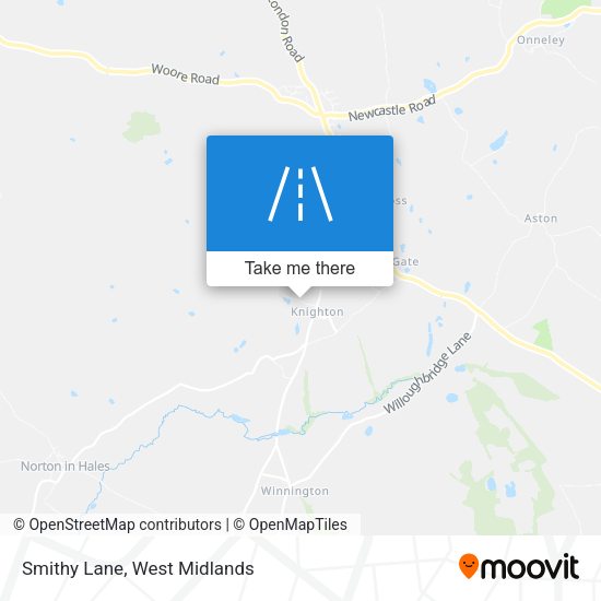 Smithy Lane map