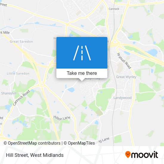 Hill Street map