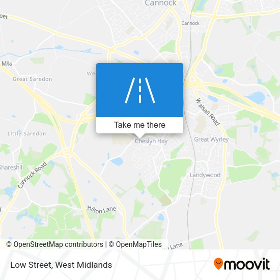 Low Street map