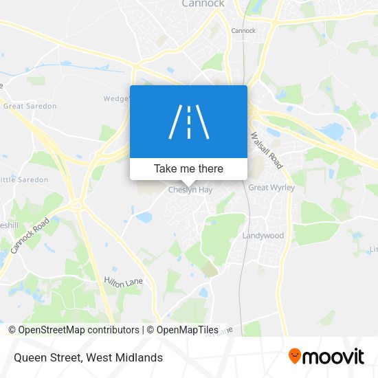 Queen Street map