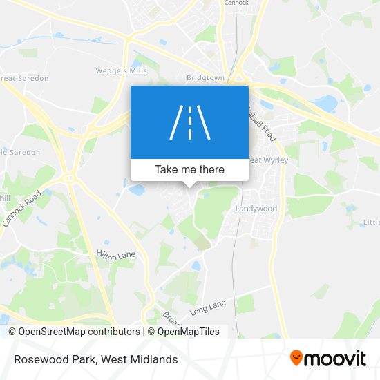 Rosewood Park map