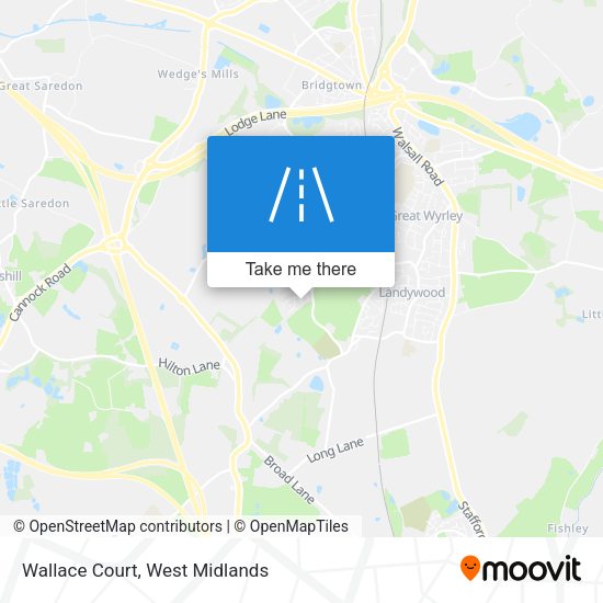 Wallace Court map