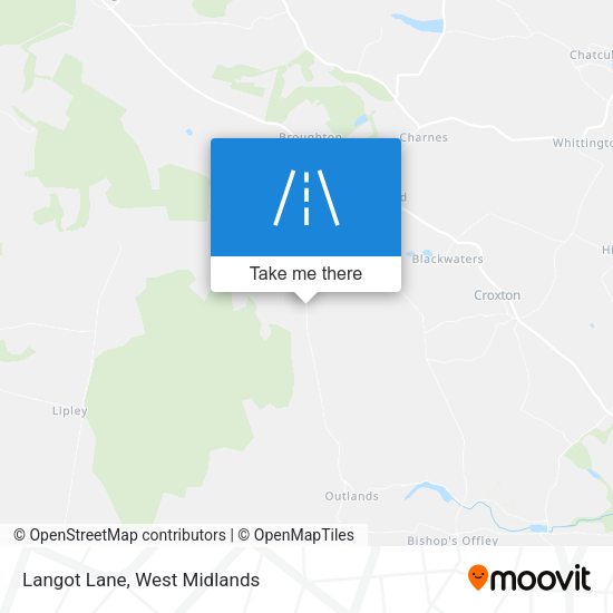 Langot Lane map
