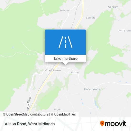 Alison Road map