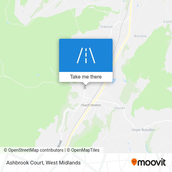 Ashbrook Court map