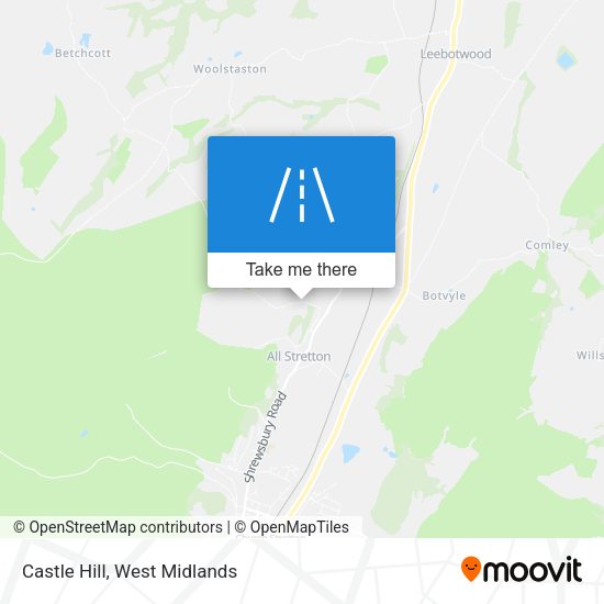 Castle Hill map