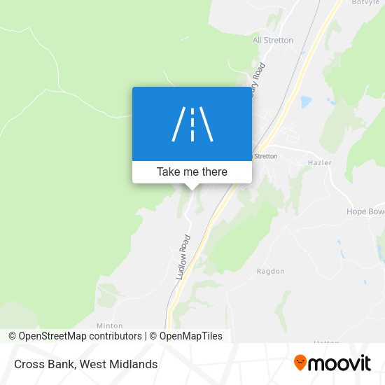 Cross Bank map
