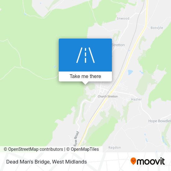 Dead Man's Bridge map