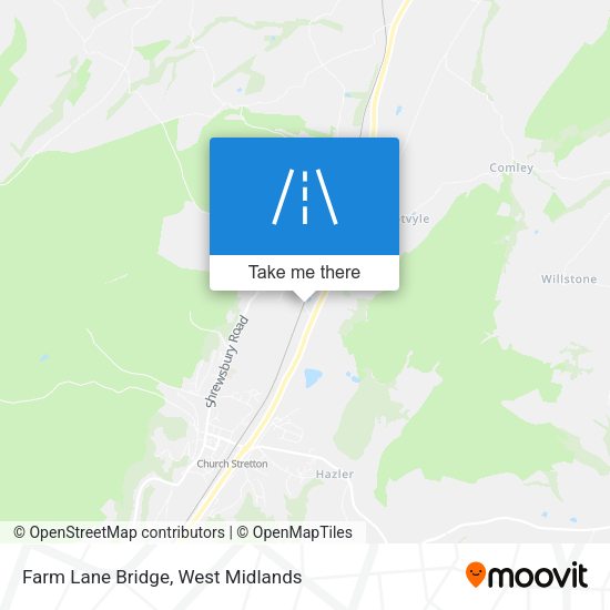 Farm Lane Bridge map