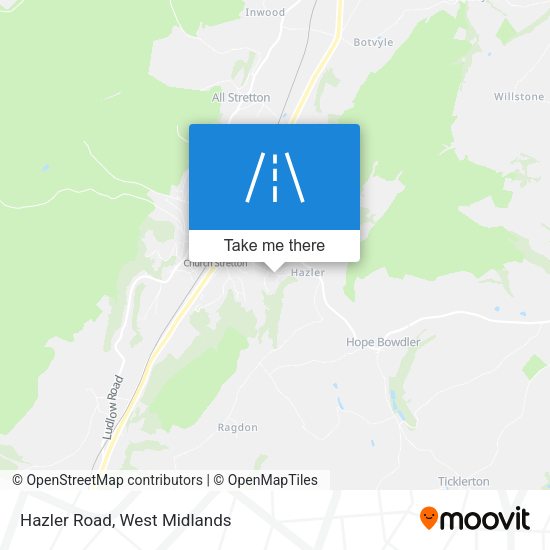 Hazler Road map