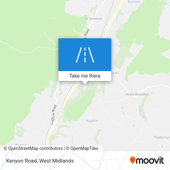 Kenyon Road map
