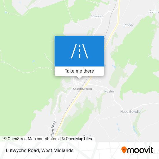 Lutwyche Road map