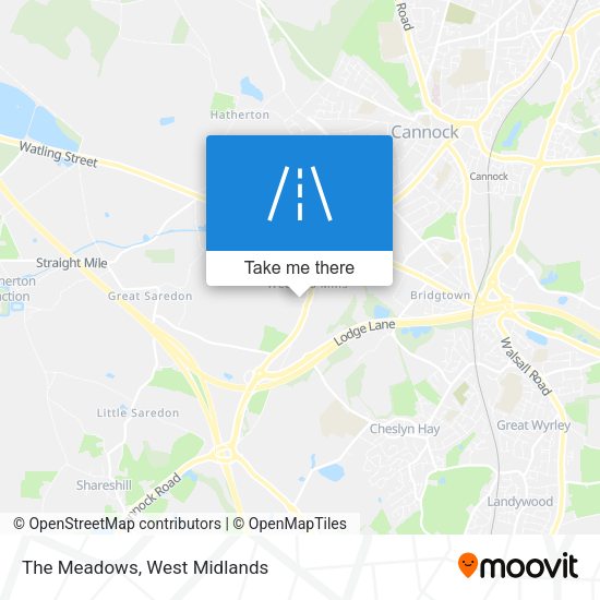 The Meadows map