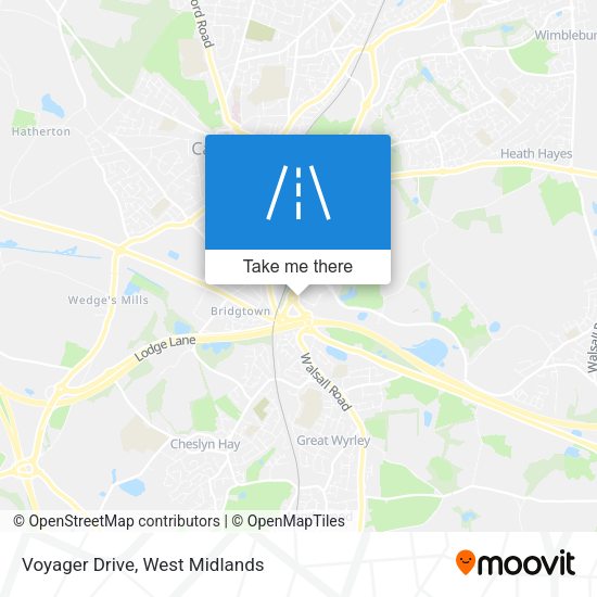 Voyager Drive map