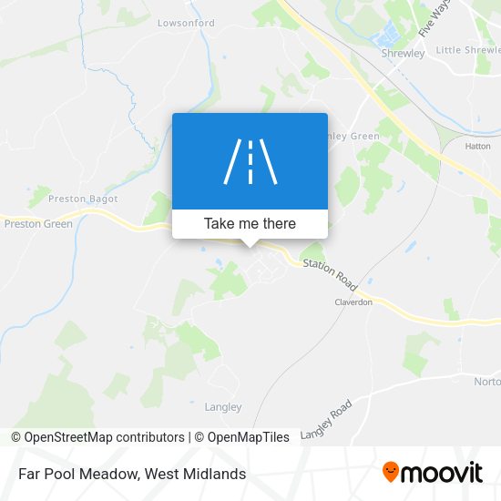 Far Pool Meadow map