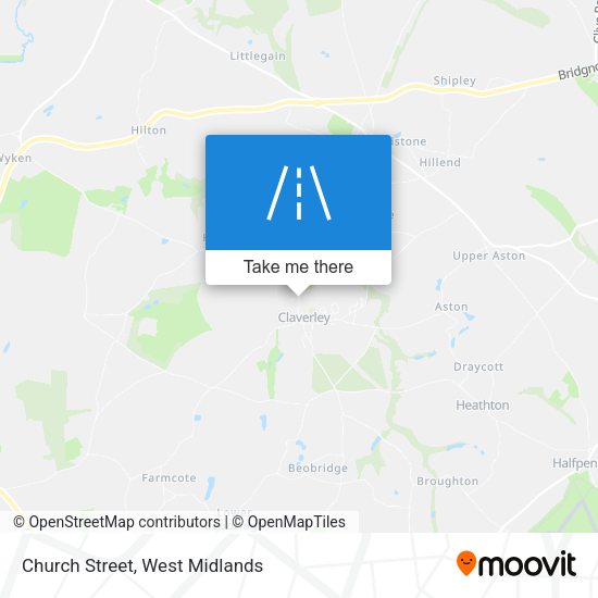 Church Street map