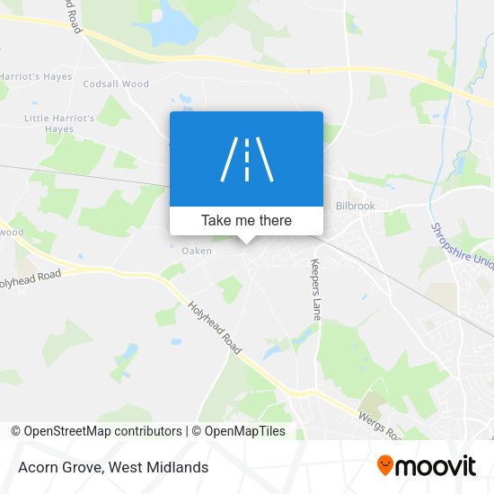 Acorn Grove map