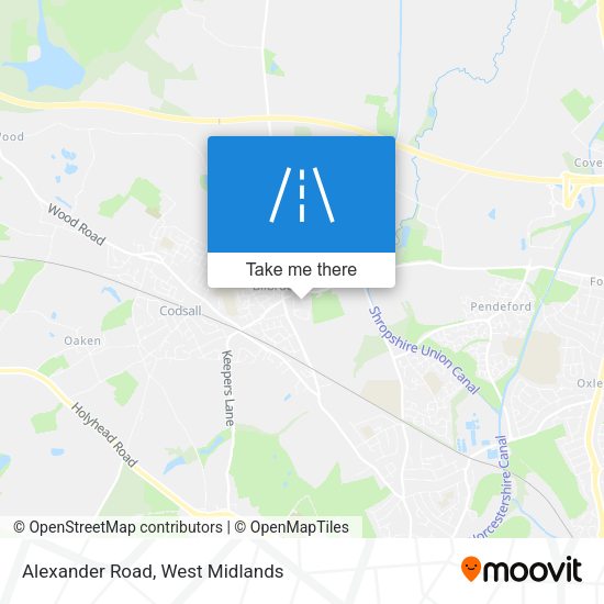 Alexander Road map