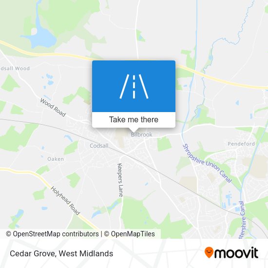 Cedar Grove map