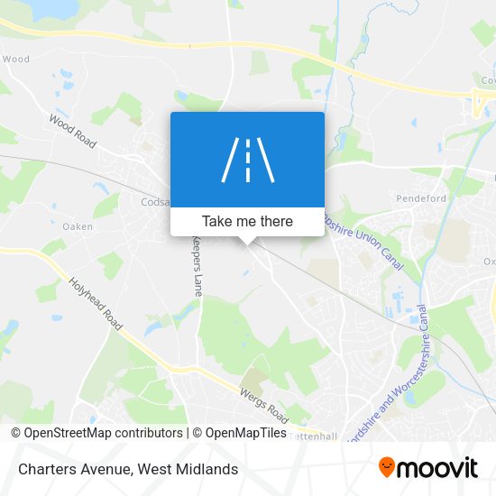 Charters Avenue map