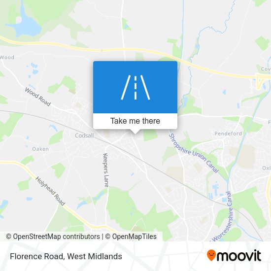 Florence Road map