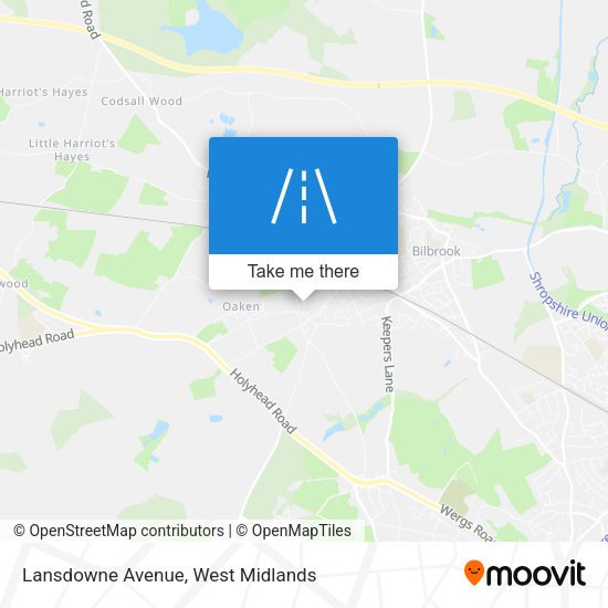 Lansdowne Avenue map