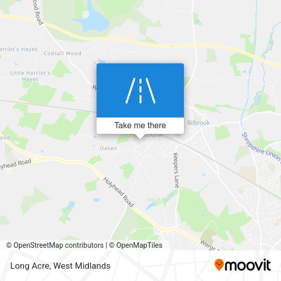 Long Acre map