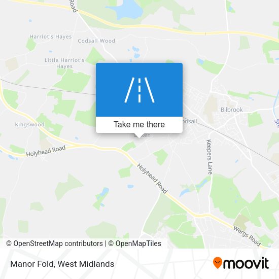 Manor Fold map