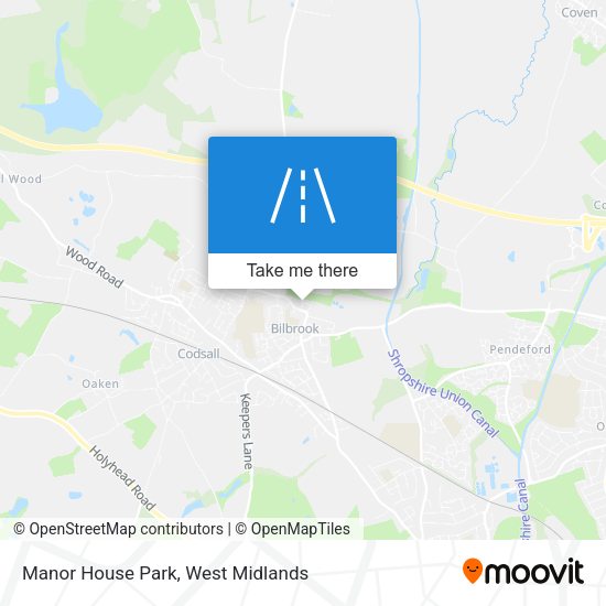 Manor House Park map