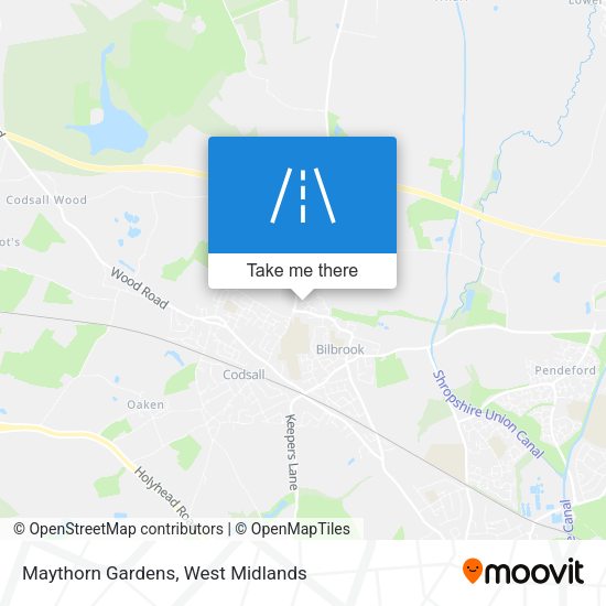 Maythorn Gardens map