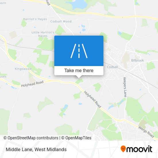 Middle Lane map