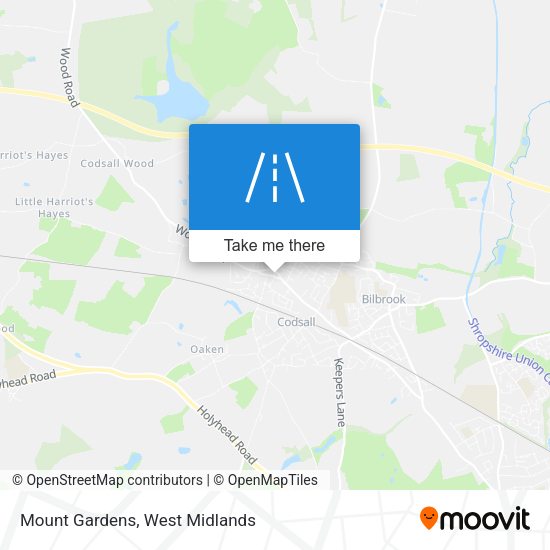 Mount Gardens map