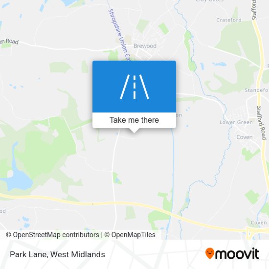 Park Lane map