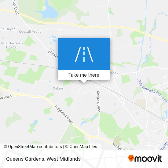Queens Gardens map