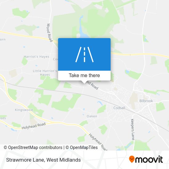Strawmore Lane map