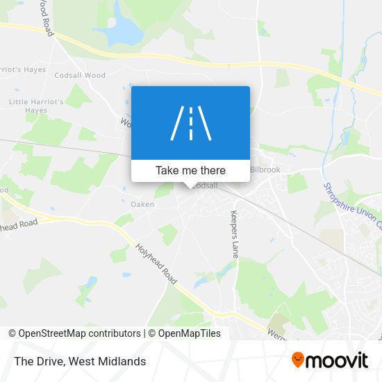 The Drive map