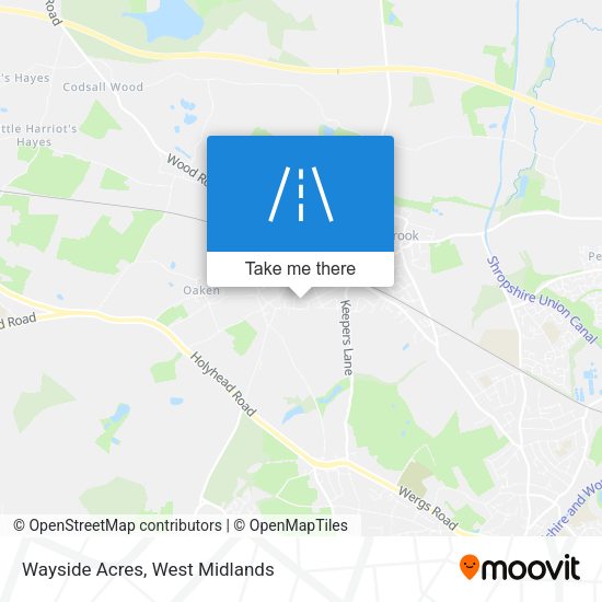 Wayside Acres map
