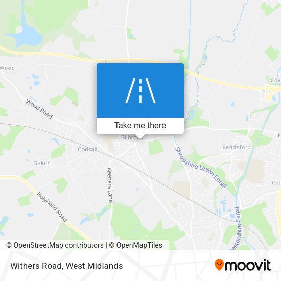 Withers Road map