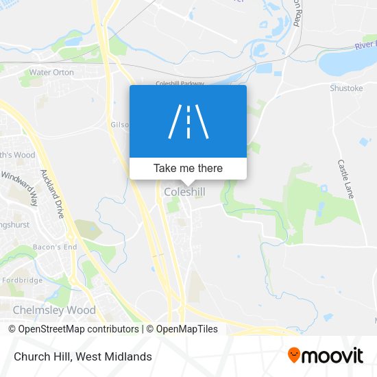 Church Hill map