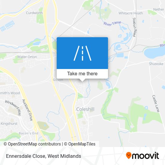 Ennersdale Close map