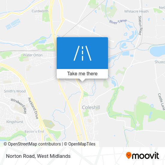 Norton Road map