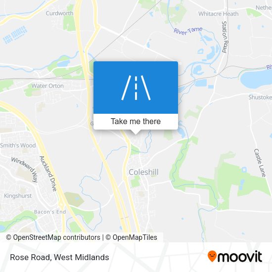 Rose Road map