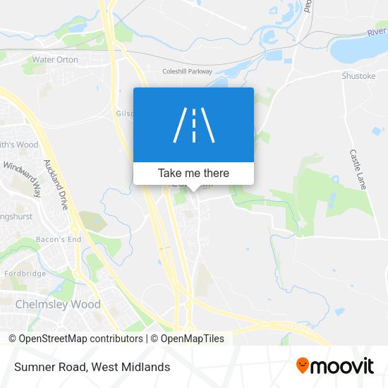 Sumner Road map