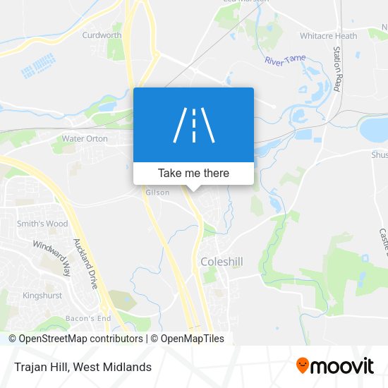 Trajan Hill map