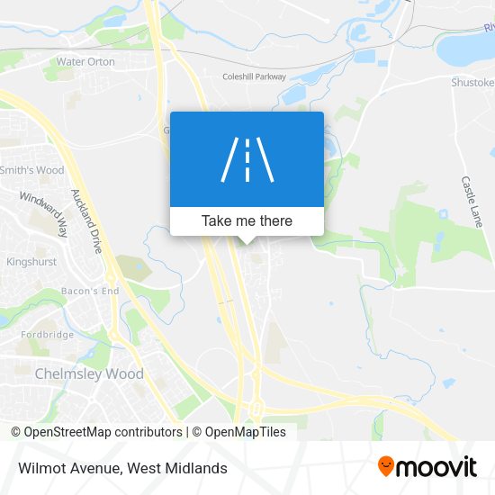 Wilmot Avenue map