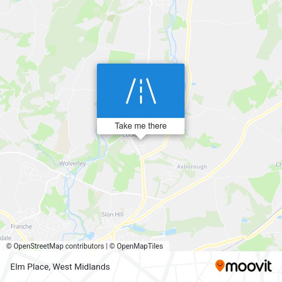Elm Place map
