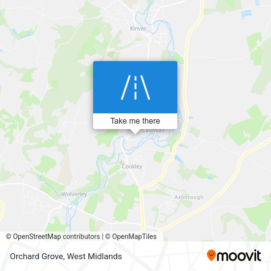 Orchard Grove map